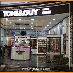 Partition  Jaali in a salon